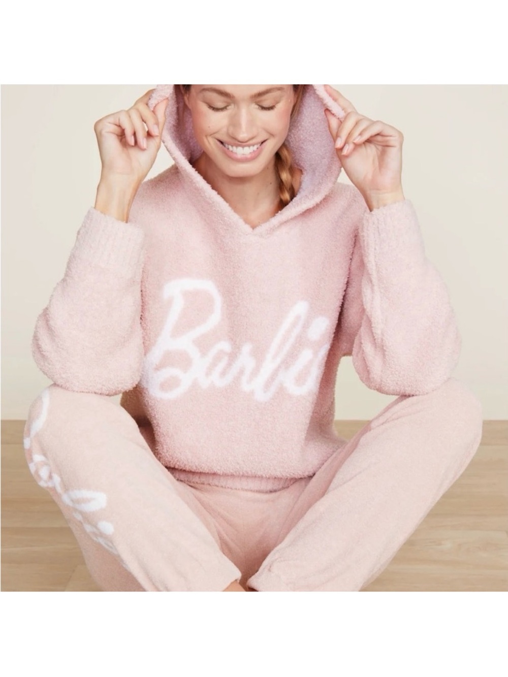 Barefoot Dreams CozyChic Barbie hoodie